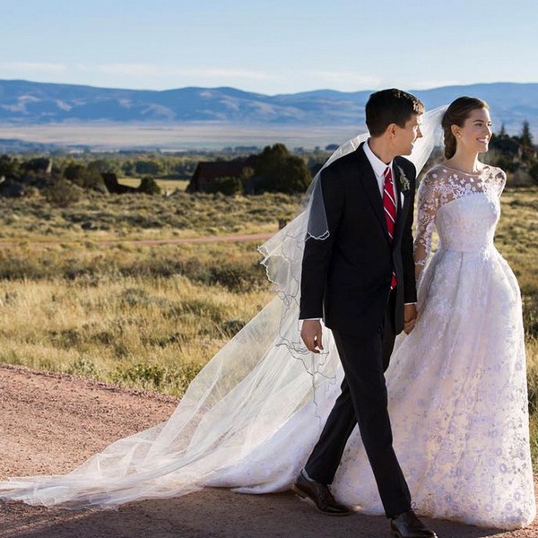 Allison Williams from Celeb Wedding Dresses E! News